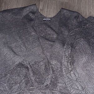 Croft & Barrow Charcoal Cardigan